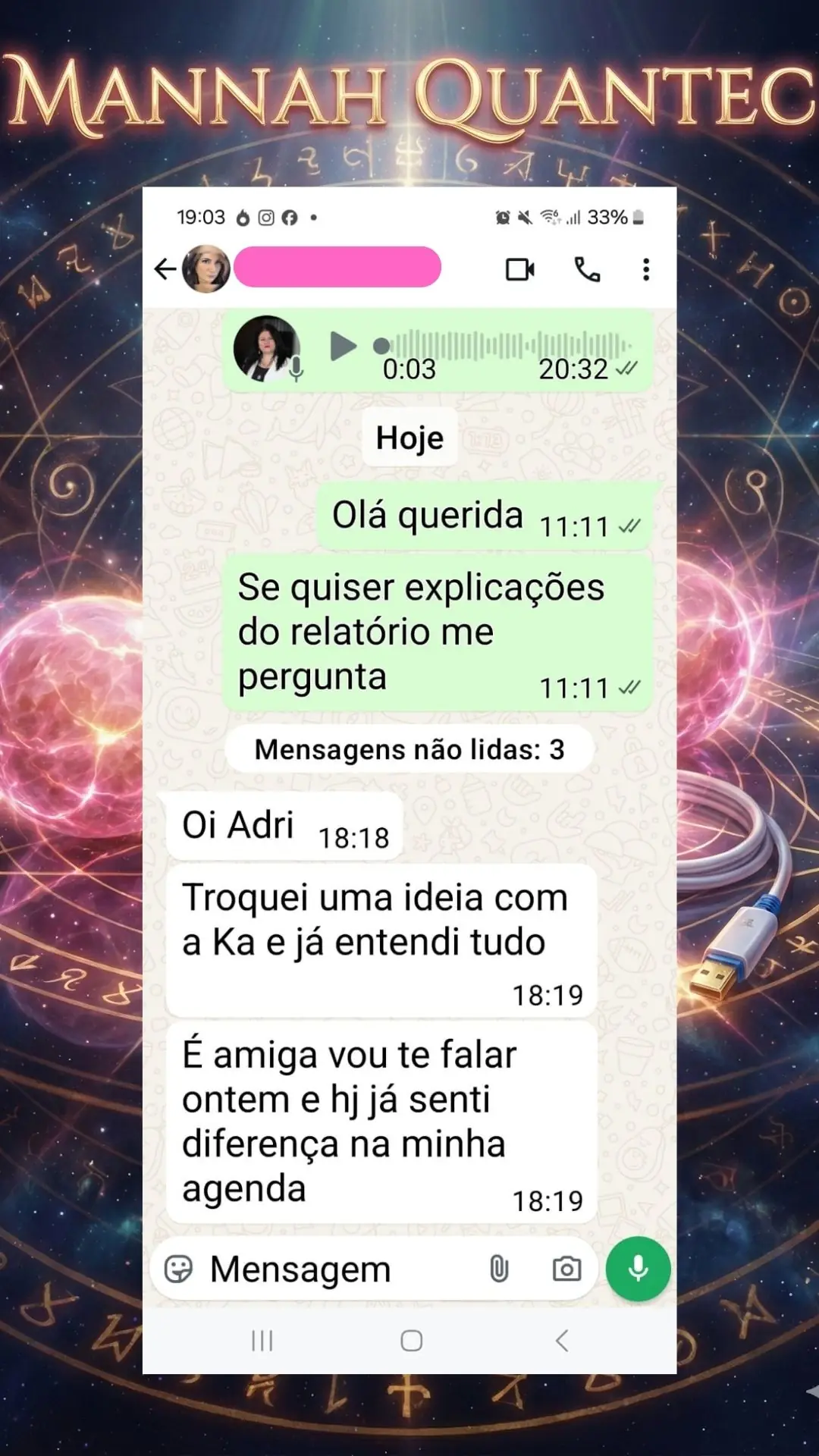 Depoimento 1 — Mannah Quantec