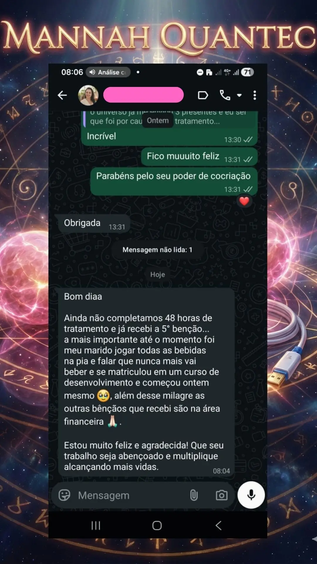Depoimento 2 — Mannah Quantec